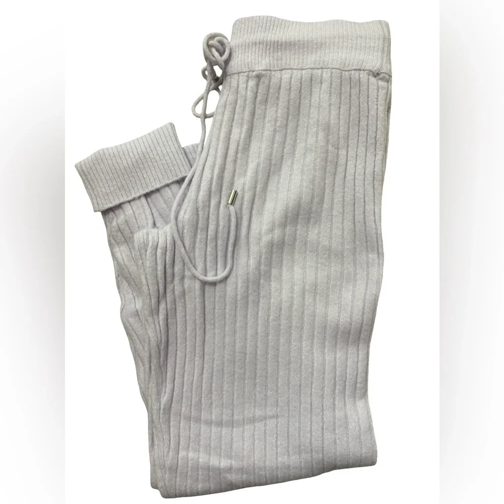 Free People Intimately Lavender Ribbed Knit Pants - Picture 2 of 3